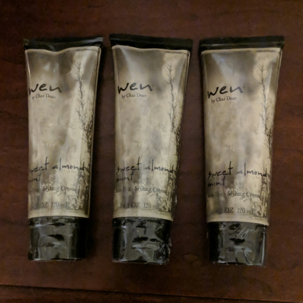 Wen 4 oz  anti frizz Styling Creme